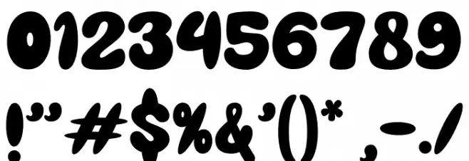 PumpkinsNightmare-Regular Font OTHER CHARS