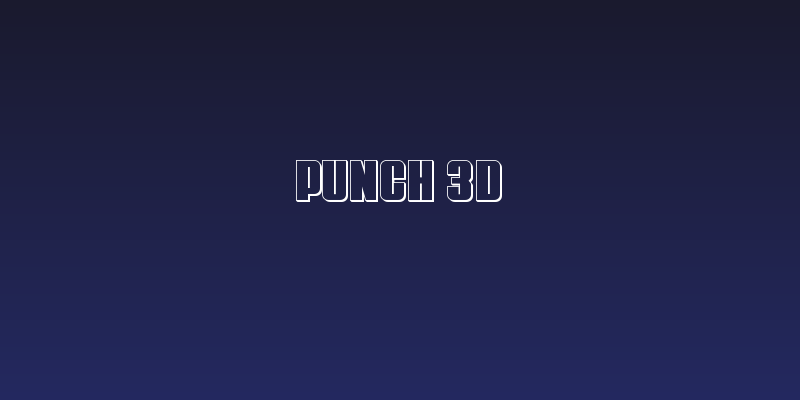 Punch 3D Social Header