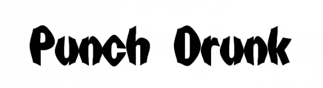 Punch Drunk  Скачать бесплатные шрифты