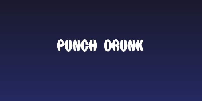Punch Drunk Social Header
