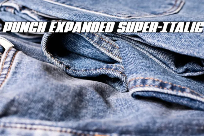 Punch Expanded Super-Italic Example 1