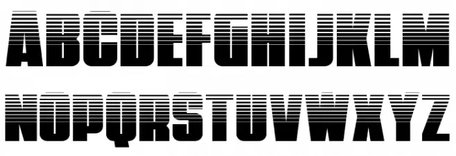 Punch Halftone Fuentes MINÚSCULAS