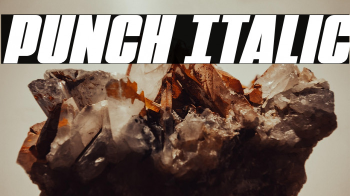 Punch Italic Example 1