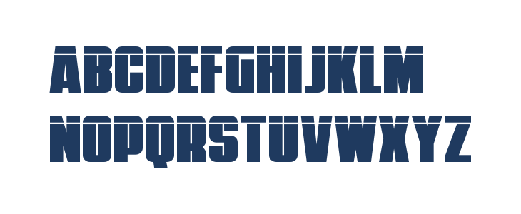 Punch Laser Lowercase