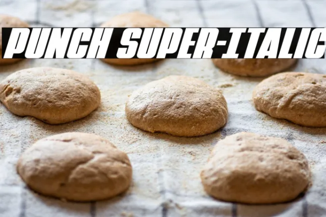 Punch Super-Italic Example 1