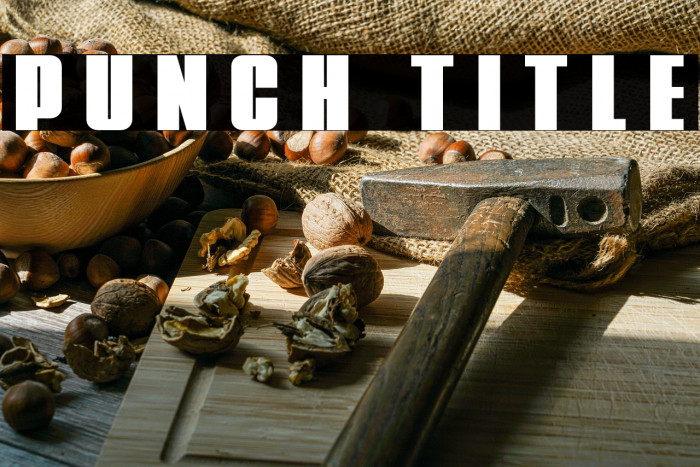 Punch Title Example 1