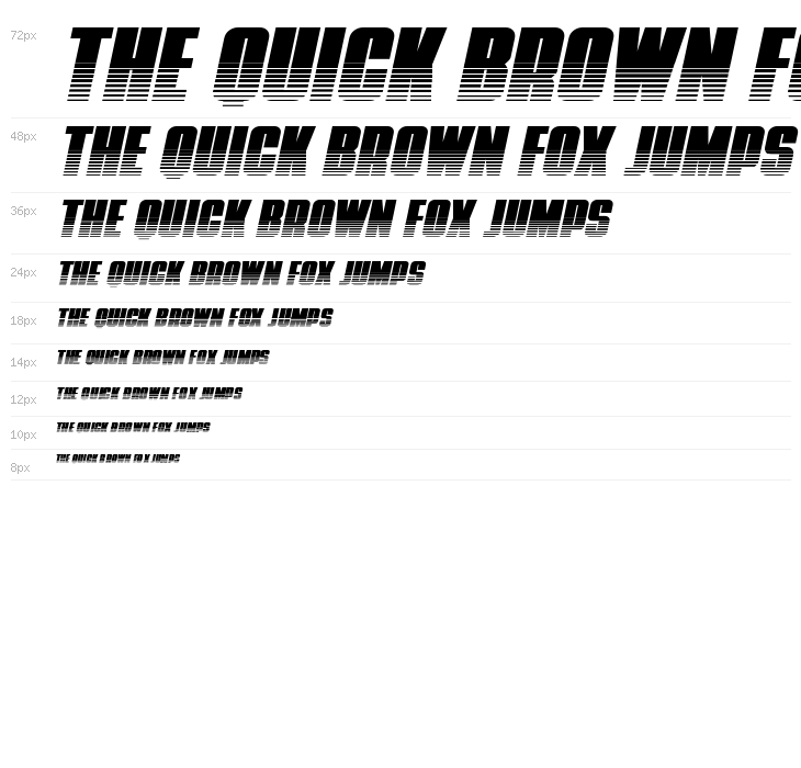 Punch Twotone Italic Waterfall