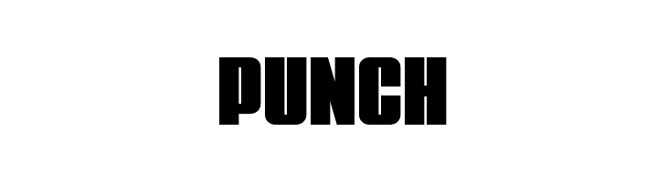 Punch  नि: शुल्क फ़ॉन्ट्स डाउनलोड