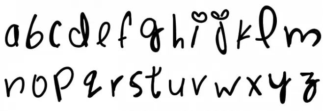 PunchDrunkLove 字体 大写