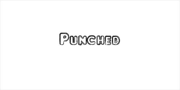 Punched Logo