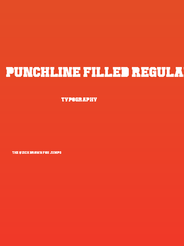 Punchline Filled Regular Poster