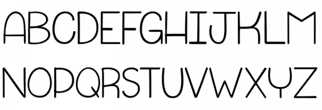 Punchline&Galimatias 1_PersonalUseOnly 字体 大写