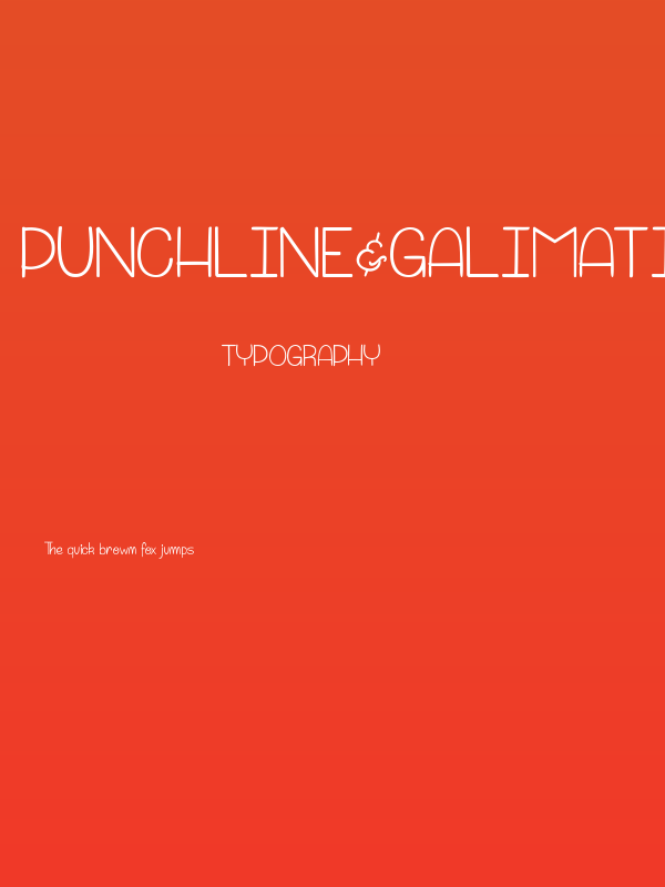Punchline&Galimatias_PersonalUseOnly Poster