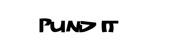 Pundit  font caratteri gratis