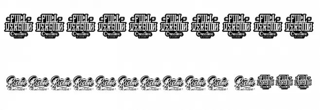 Punisher Font OTHER CHARS