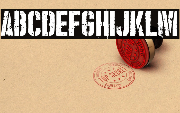 Punishment Font examples