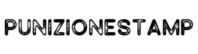 Punizione Stamp  baixar fontes gratis