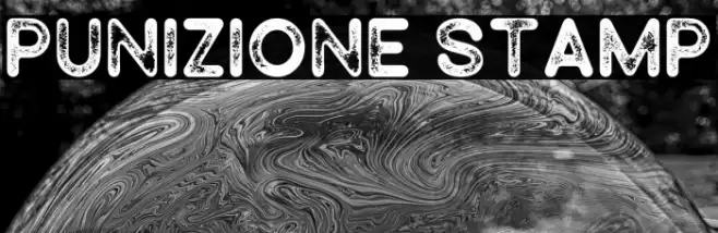 Punizione Stamp Font examples