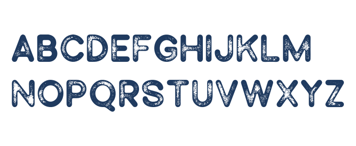 Punizione Stamp Lowercase