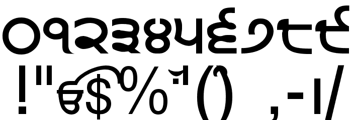 Punjabi Sans Font OTHER CHARS