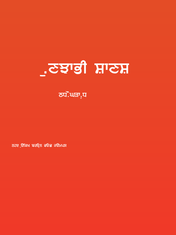 Punjabi Sans Poster