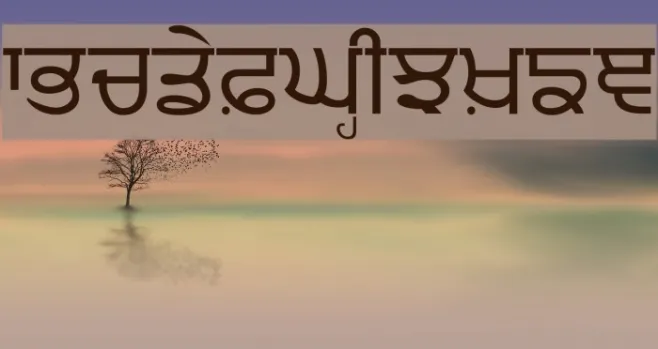 Punjabi Example 1