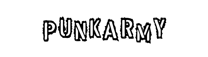 Punk Army  नि: शुल्क फ़ॉन्ट्स डाउनलोड