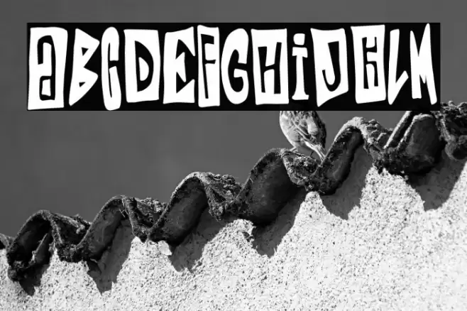 Punk Cristiano Font examples