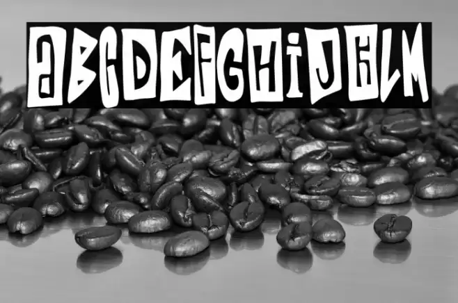 Punk Cristiano Font examples