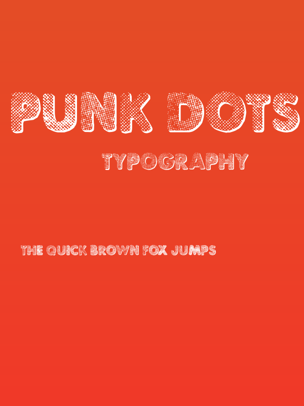 Punk Dots Poster
