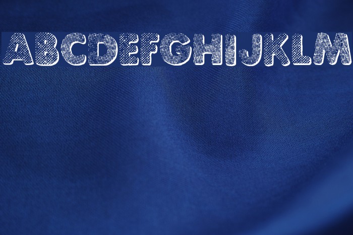 Punk Dots Font examples