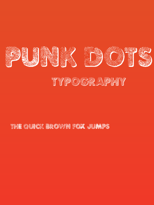 Punk Dots Poster