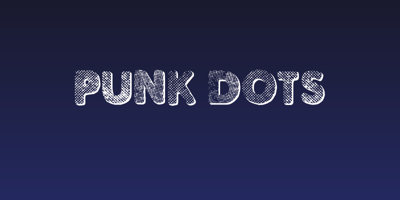 Punk Dots Social Header