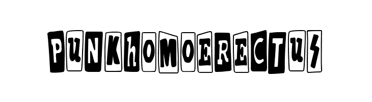 Punk Homo Erectus  Free Fonts Download