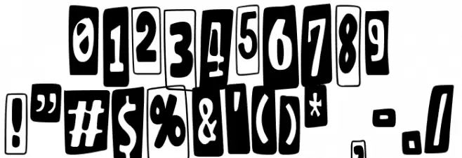 Punk Homo Erectus Polices AUTRES CHARS