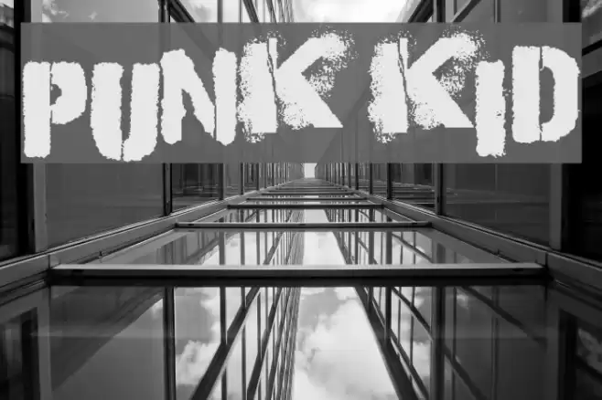 Punk Kid Font examples