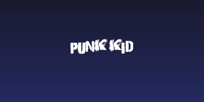 Punk Kid Social Header