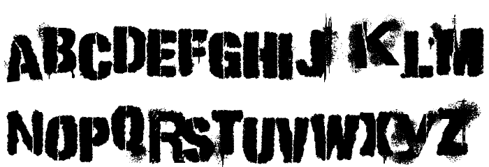 Punk Kid Font LOWERCASE