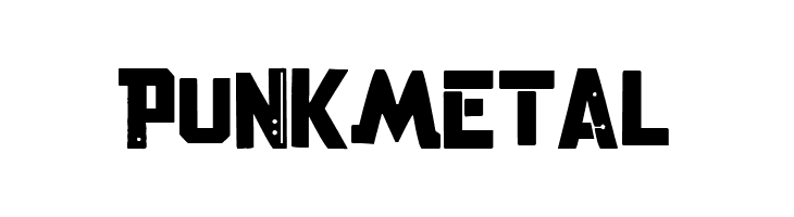 Punk Metal  Descarca Fonturi Gratis