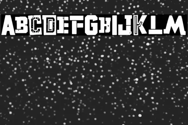 Punk Metal Caratteri examples