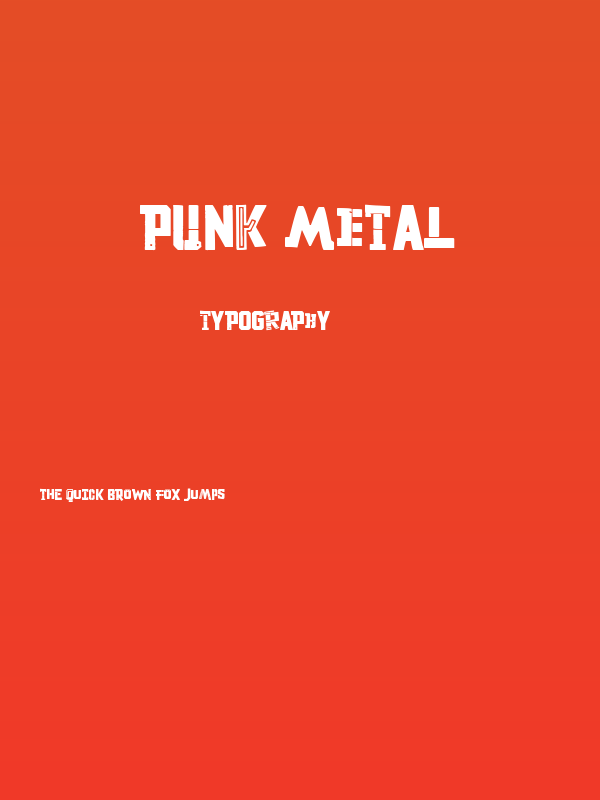 Punk Metal Poster