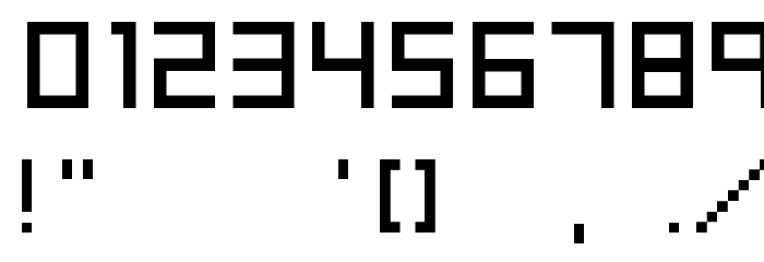 Punk Rock Font Condensed Thin Font OTHER CHARS