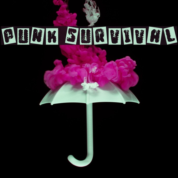 Punk Survival Font examples