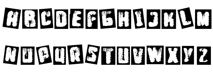 Punk Survival Font LOWERCASE
