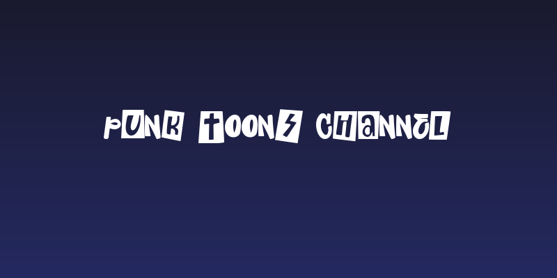 Punk Toons Channel Social Header
