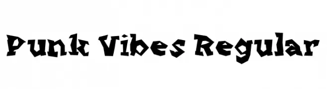 Punk Vibes Regular  Fuentes Gratis Descargar