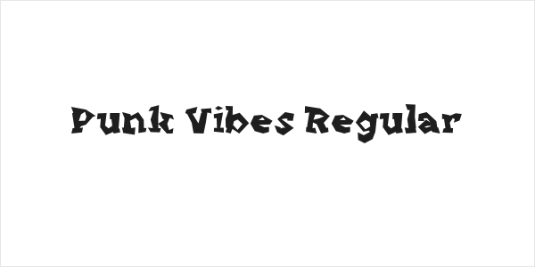 Punk Vibes Regular Logo