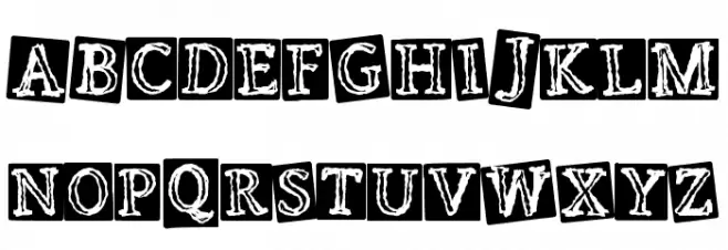 PunkEvent Schriftart Groß