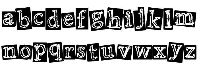 PunkEvent Font LOWERCASE