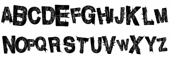 PunkInside Schriftart Groß